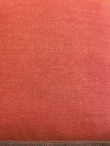 DUNEFLARE LUXE CUSHION BURNT ORANGE 20 x 20 IN