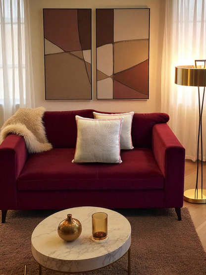 DUNEFLARE LUXE CUSHION IVORY 20 x 20 IN