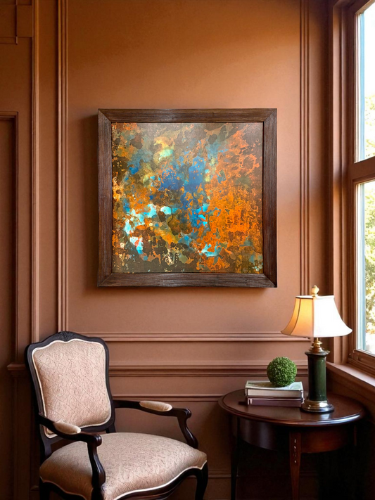 SUPERNOVA WALL ARTWORK 45 x 45 IN