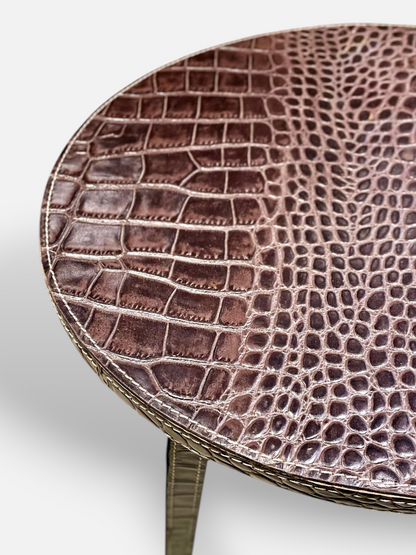 SEA SIDE TABLE BROWN