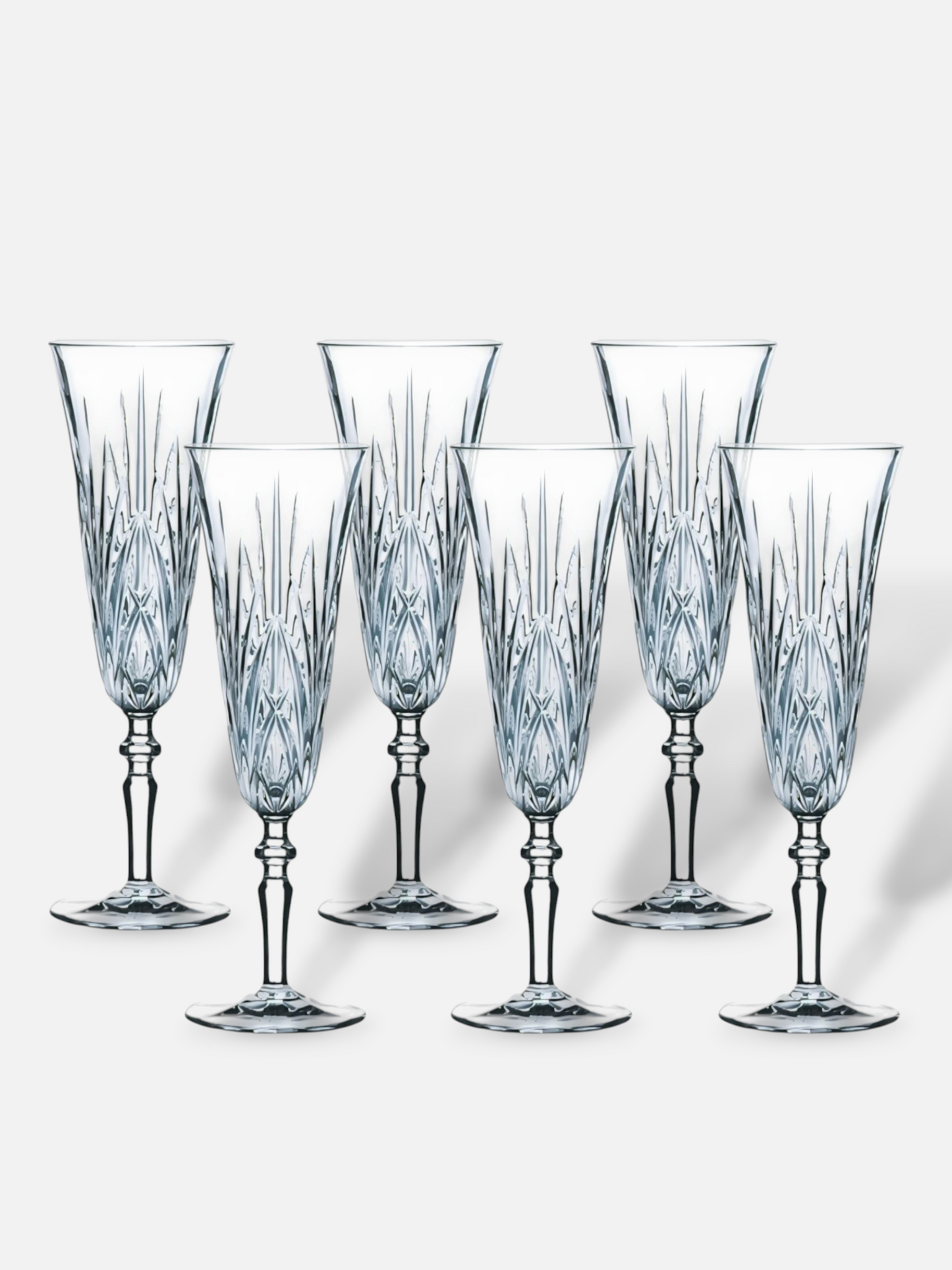 PALAIS TAPER CHAMPAHNE GLASS (SET OF 6)