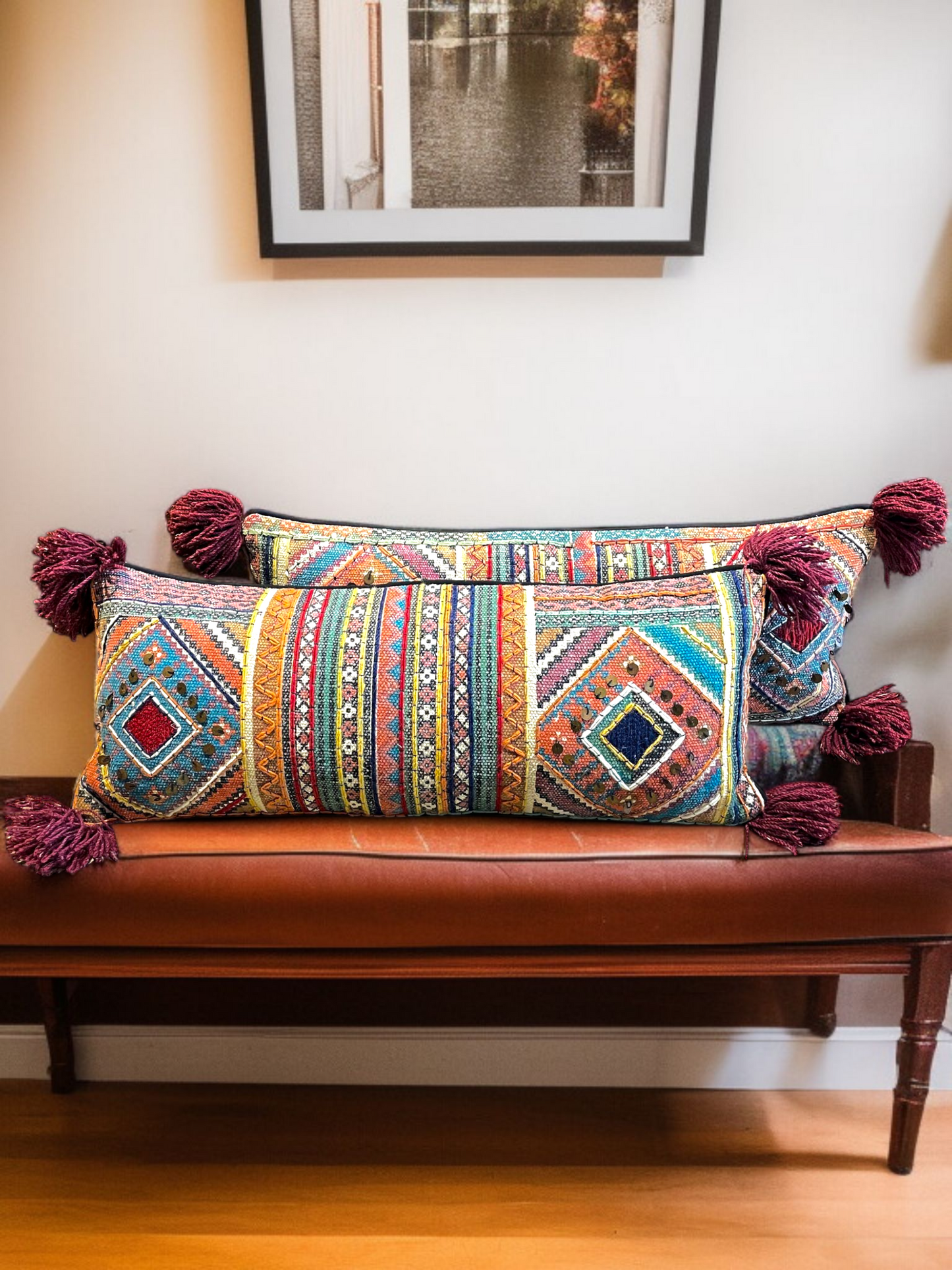 CARAVAN LUMBER CUSHION MULTI 29 x 12 IN