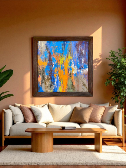 SEA WORLD WALL ARTWORK 45 x 45 IN