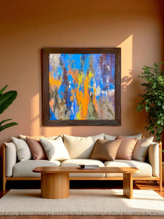 SEA WORLD WALL ARTWORK 45 x 45 IN