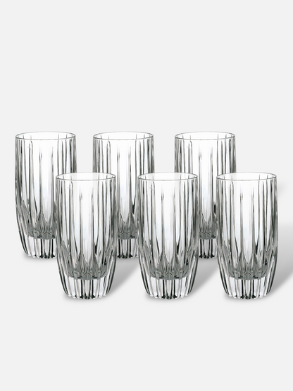 MANHATTAN LONG DRINK GLASS (SET OF 6)
