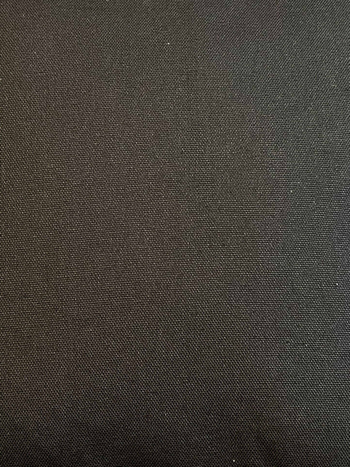 ROCHE LINEN CUSHION MATT BLACK 16 x 16 IN