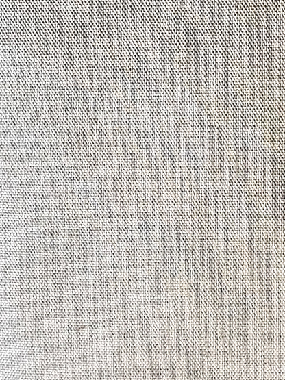 ROCHE LINEN CUSHION IVORY 18 x 18 IN
