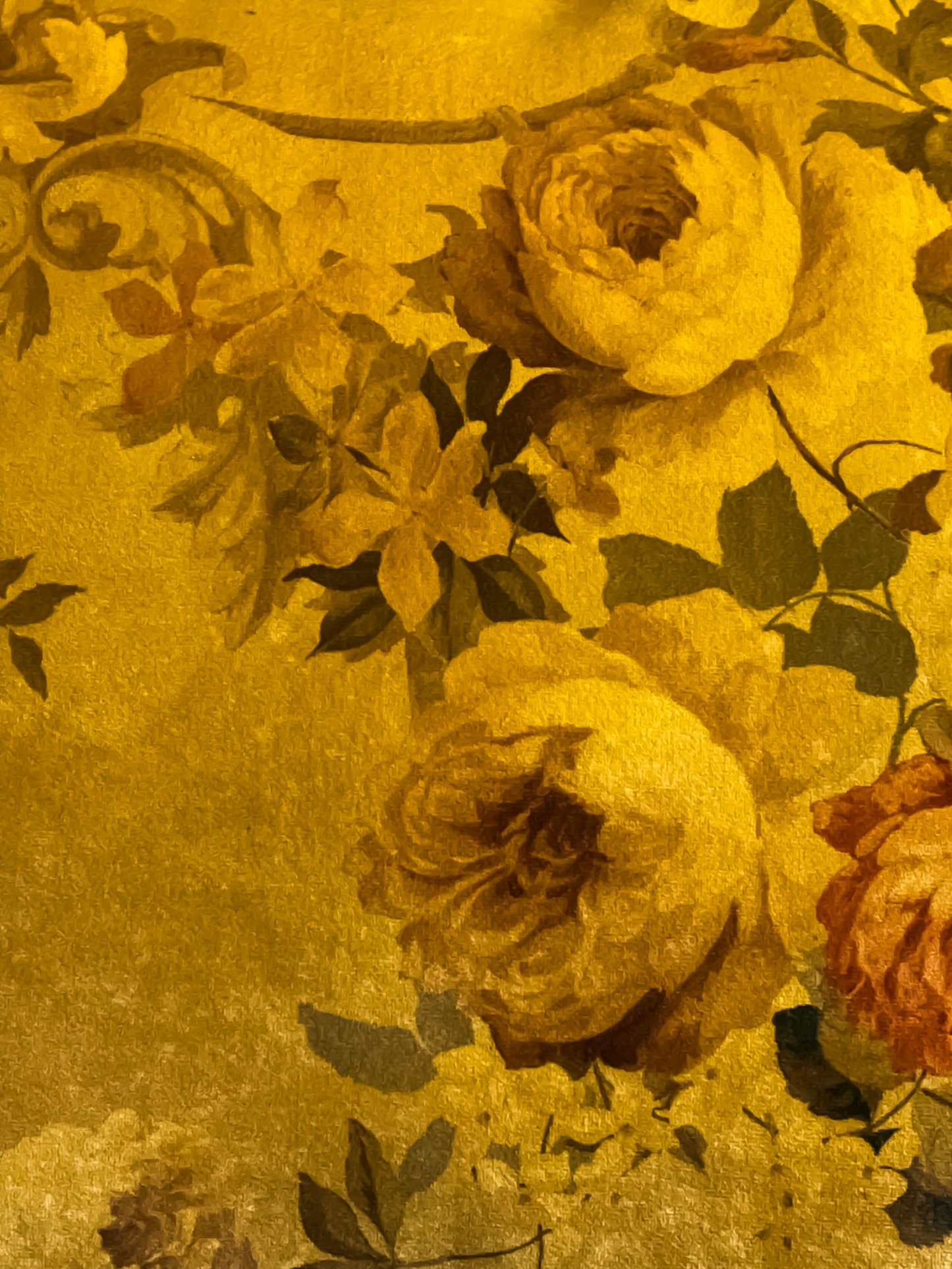 MARIGOLD CUSHION VINTAGE GOLD 16 x 16 IN