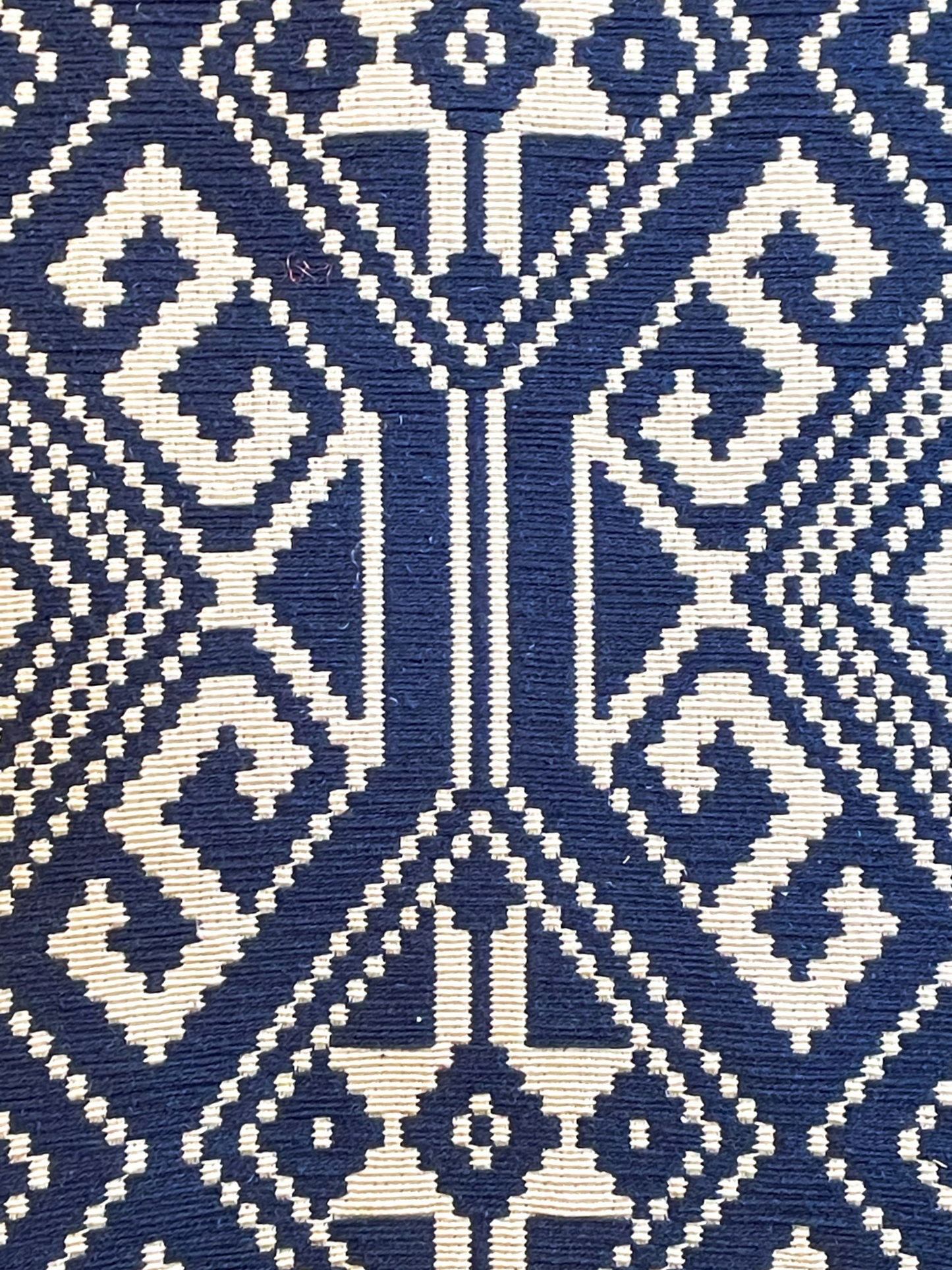 DUNARI INDIGO CUSHION MIDNIGHT BLUE 13 x 13 IN