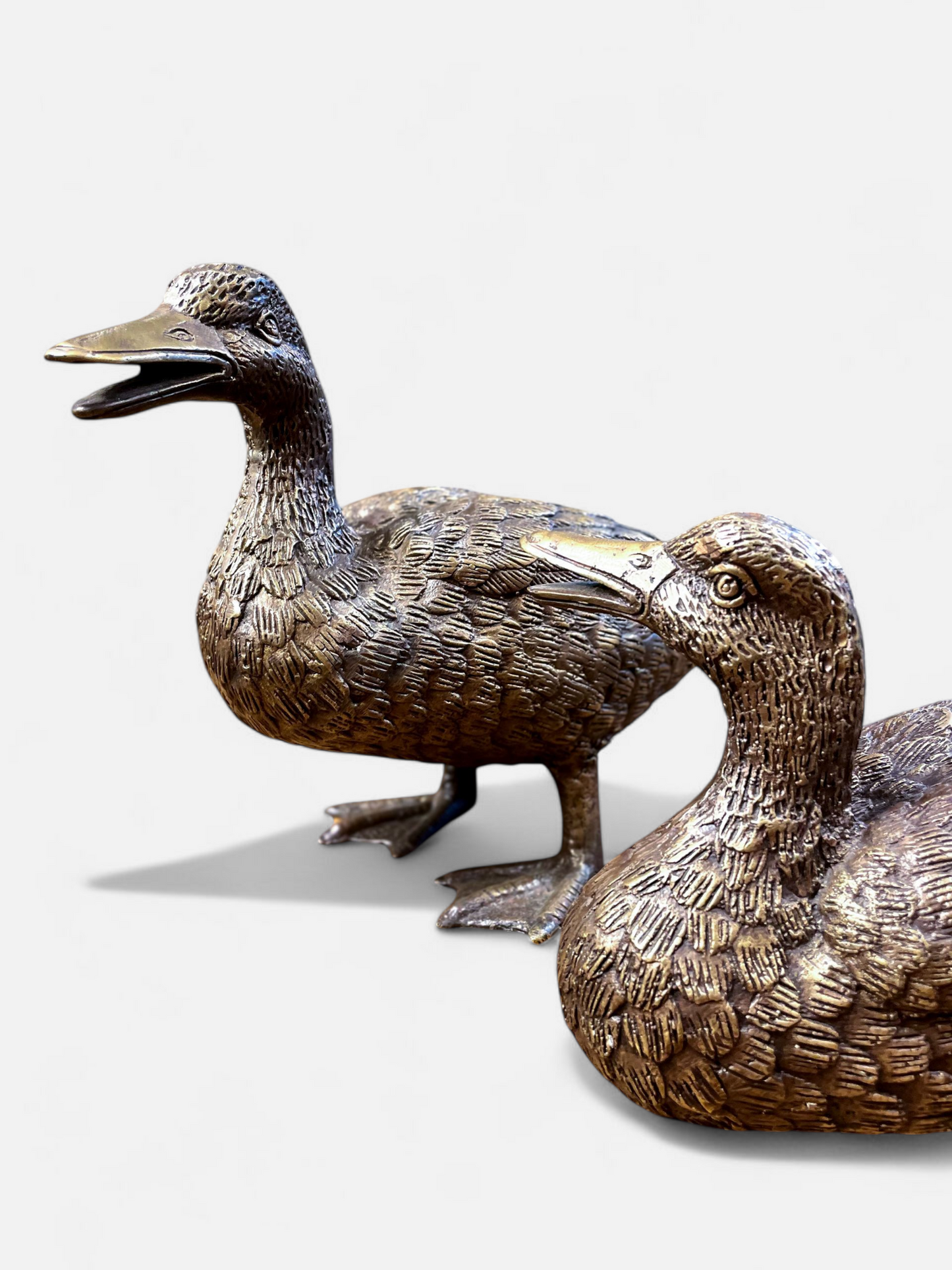 DUCK'S ANTIQUE BROWN (SET OF 2)