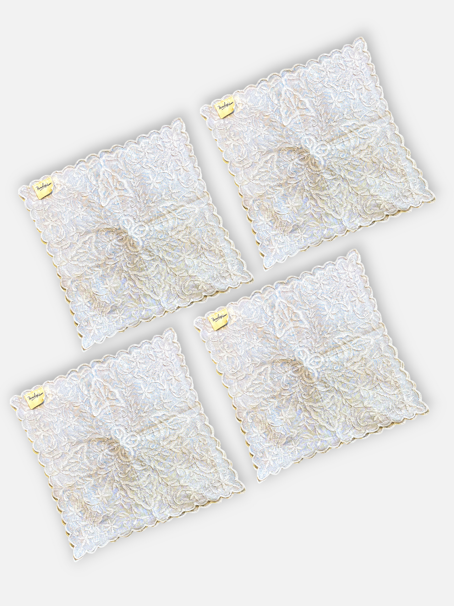 BIANCO COCKTAIL NAPKIN SOFT WHITE (SET OF 4)