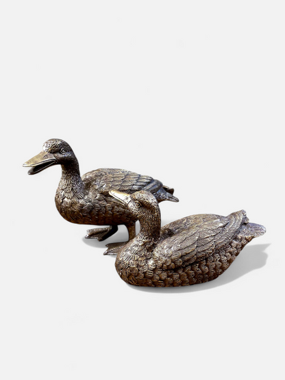 DUCK'S ANTIQUE BROWN (SET OF 2)