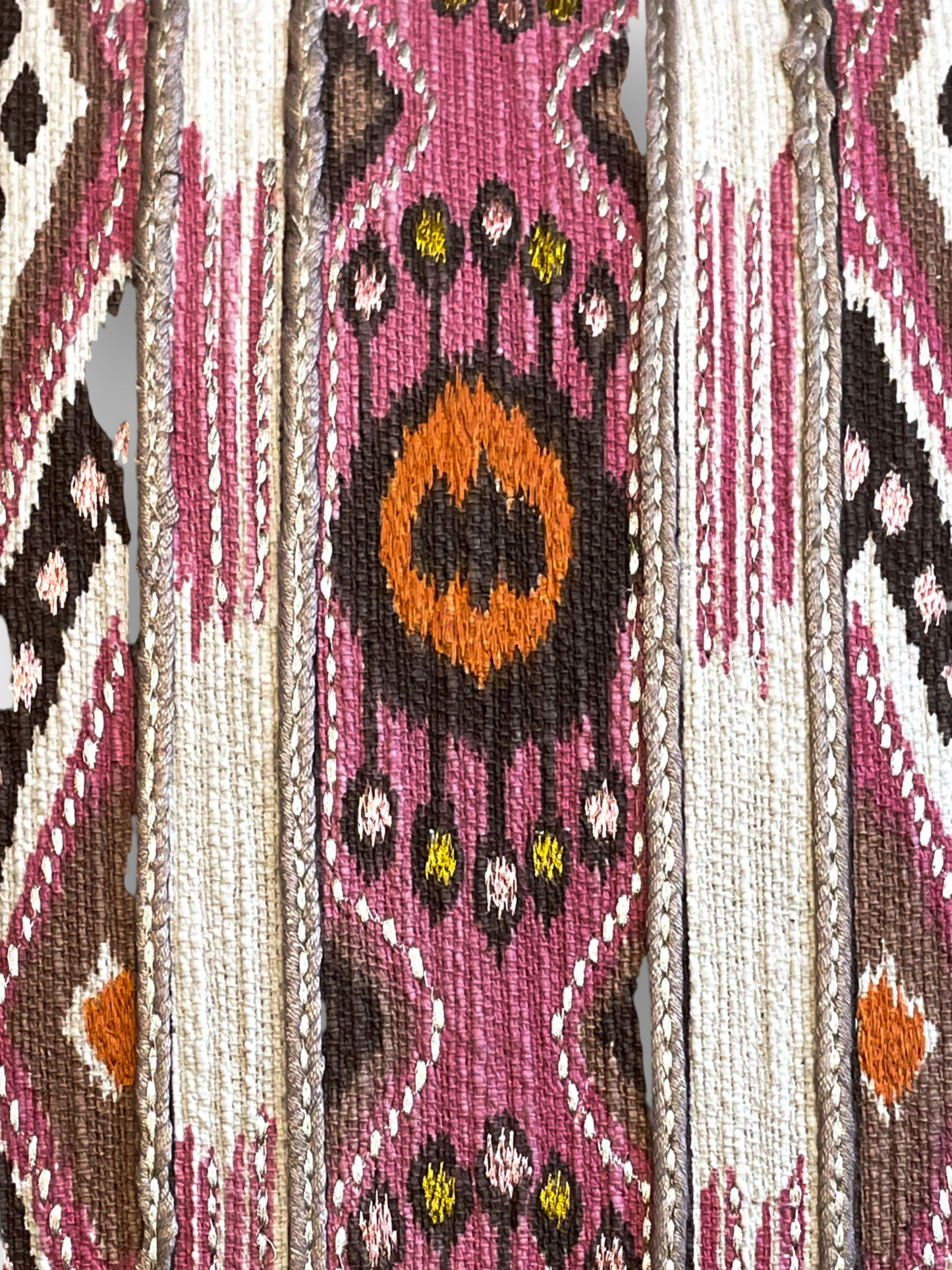DUSKARA BLOOM CUSHION TERRACOTTA ROSE 20 x 20 IN