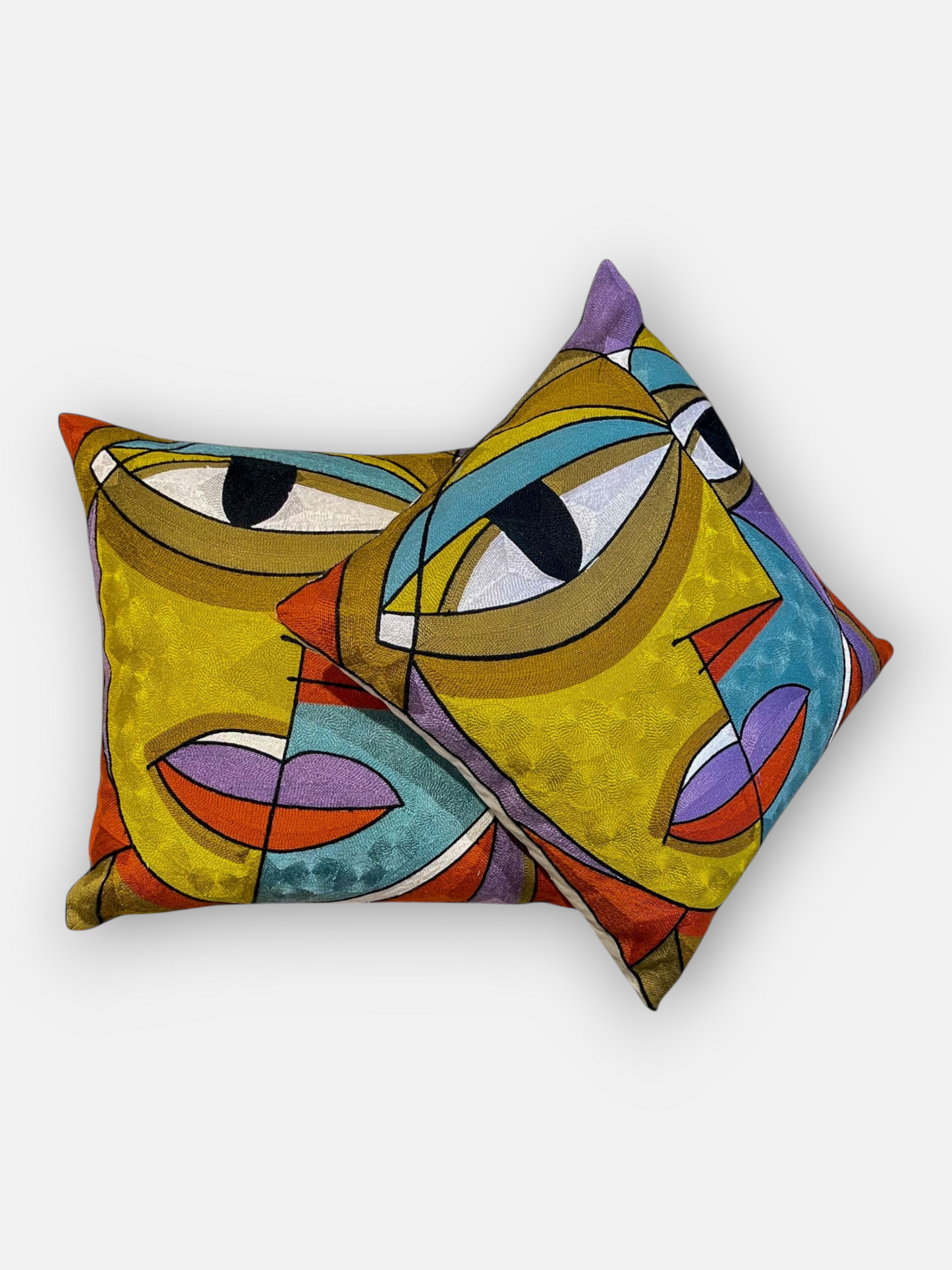 DORADO FACE CUSHION MULTI COLOUR 18 x 18 IN