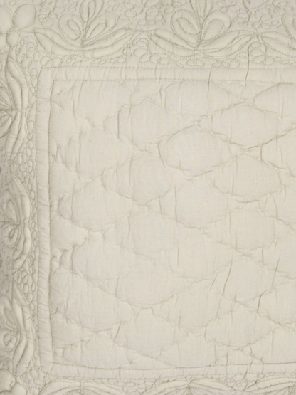 DELFINA CUSHION BONE WHITE 20 x 20 IN