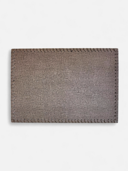 DUSKEN TABLE MAT GUNMETAL GREY (PER PC)