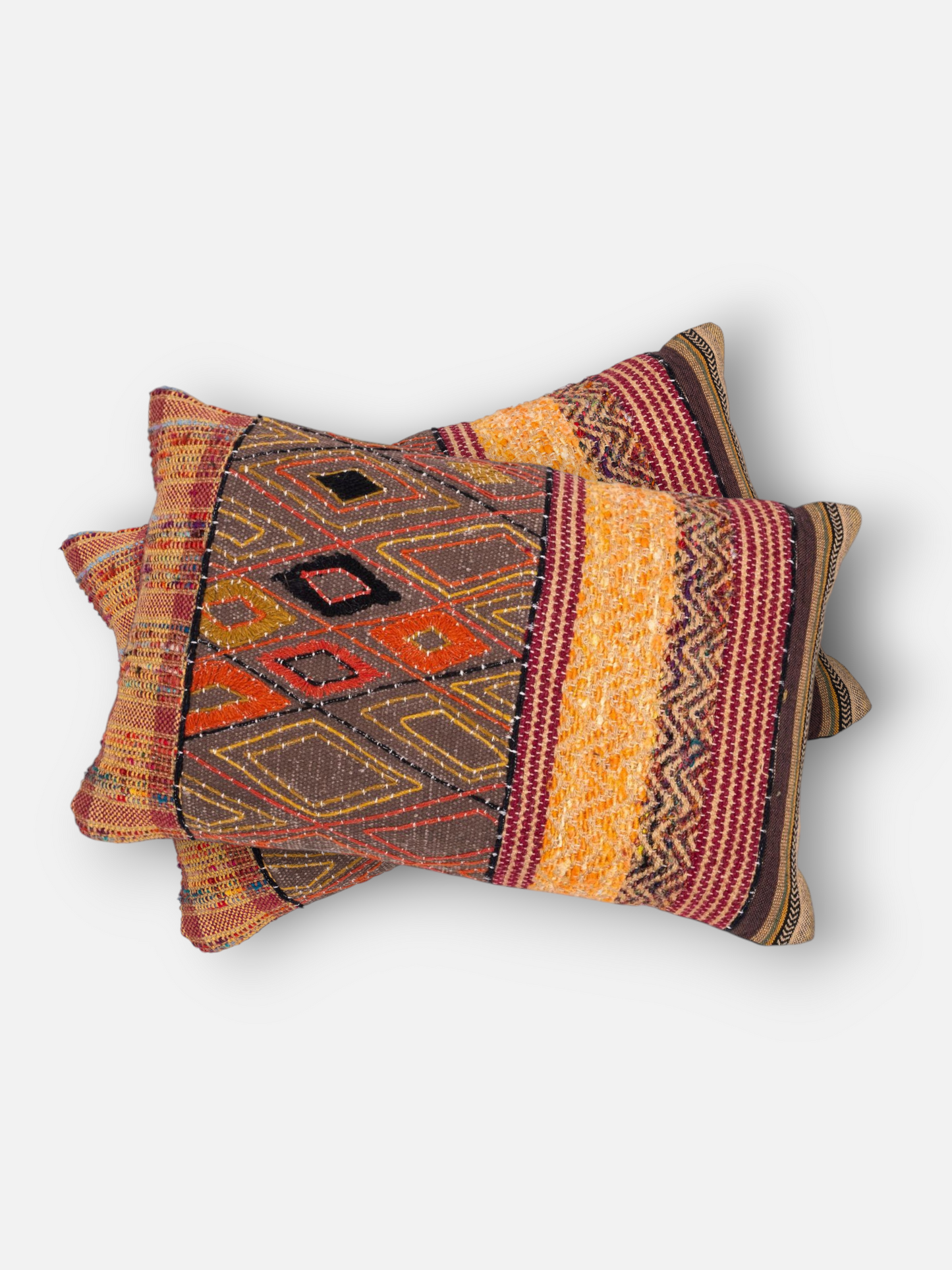DESIRA LUMBER CUSHION BURNT ORANGE 24 x 15 IN