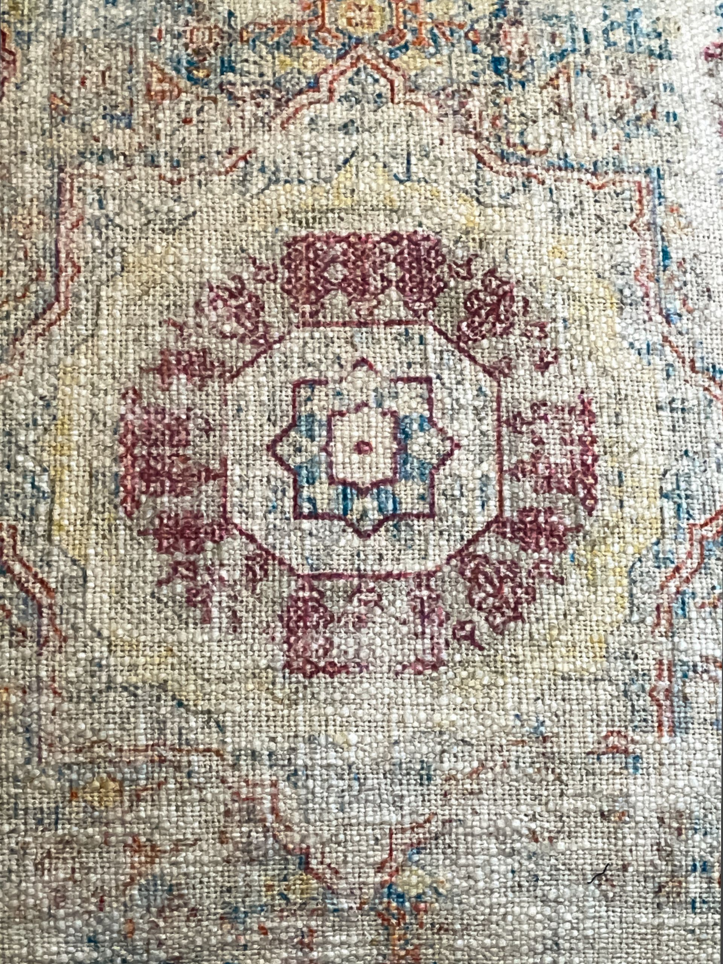 DORELLIAN CUSHION IVORY 18 x 18 IN