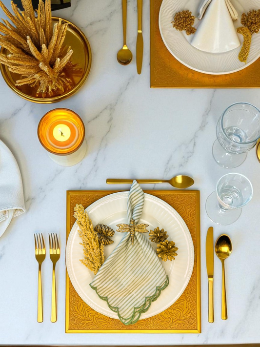 SCALA DINNER NAPKIN SOFT SAGE GREEN (PER PC)