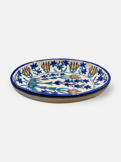 PURPLE PEONY PLATTER (PER PC)
