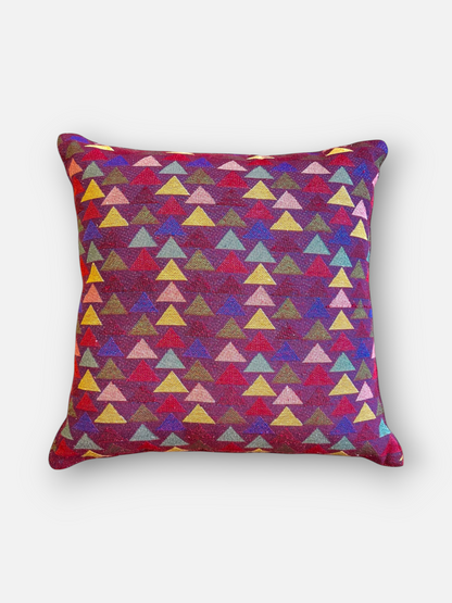 DELMIRA CUSHION MAGENTA 16 x 16 IN