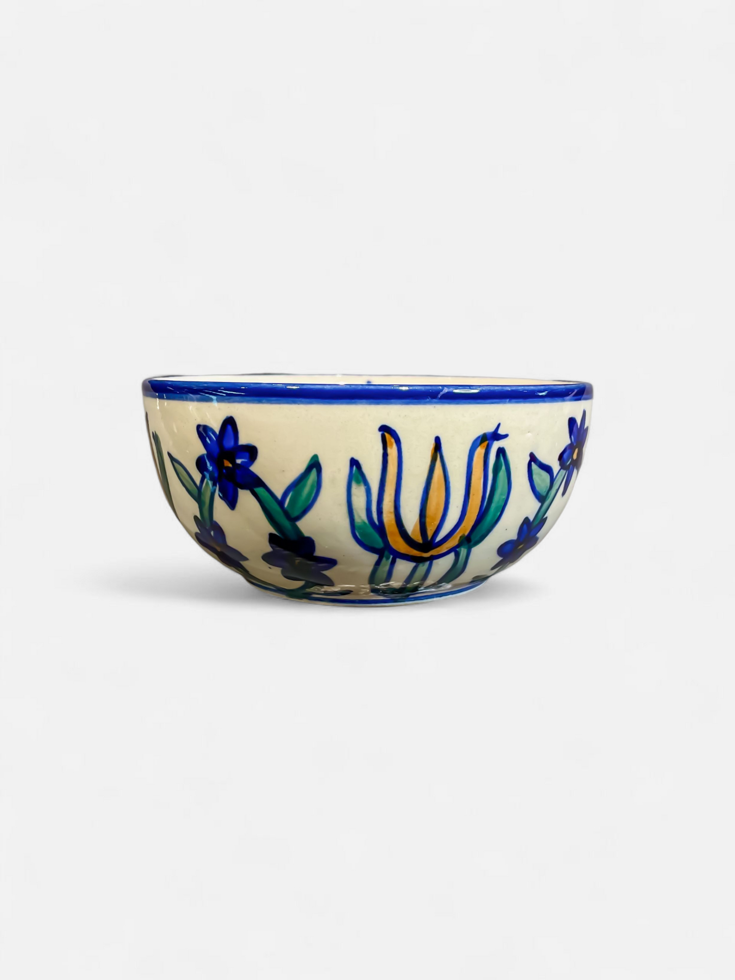 PURPLE PEONY SERVE BOWL