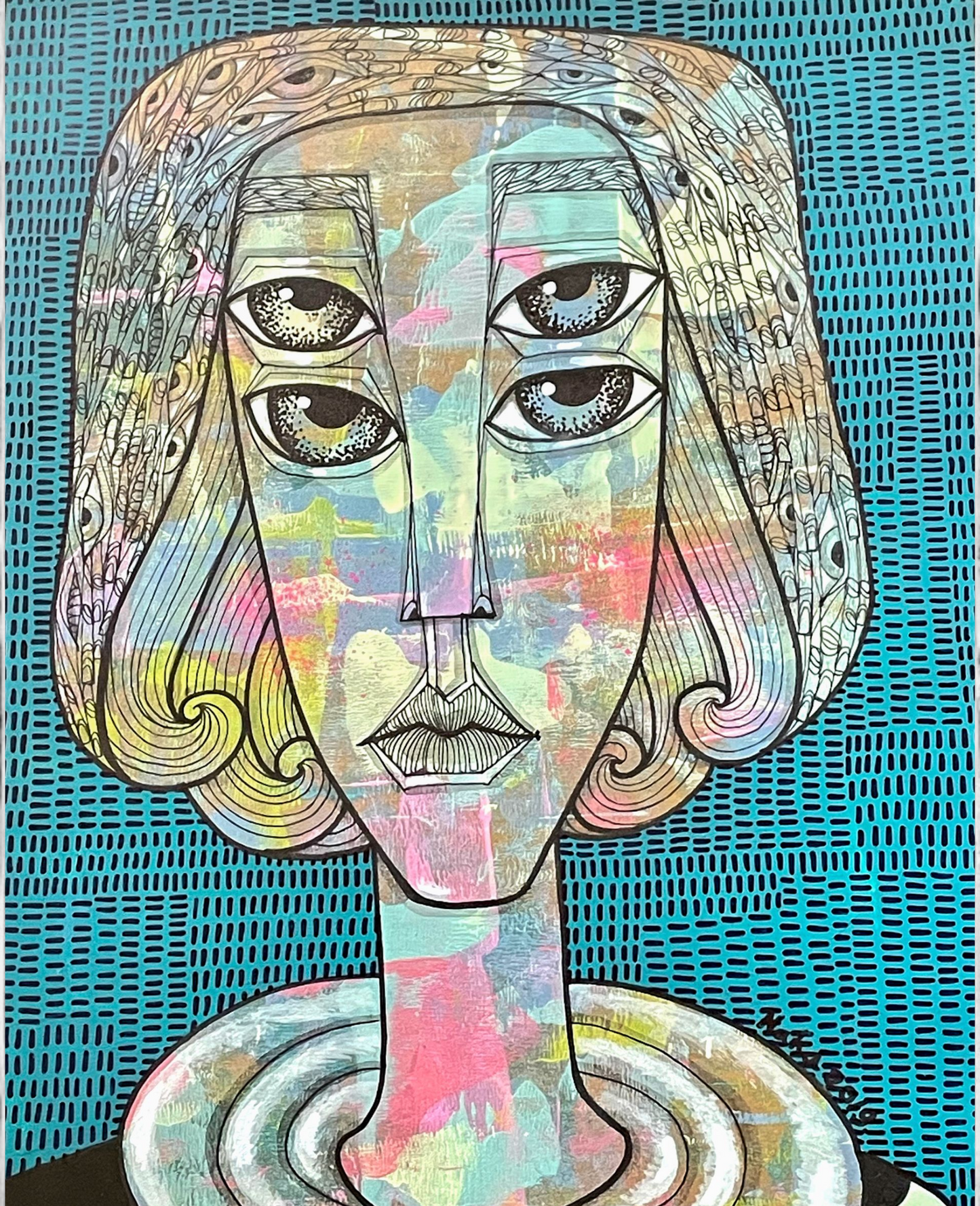 BROKEN DOLL ARTWORK 18 x 23 IN (PER PC)