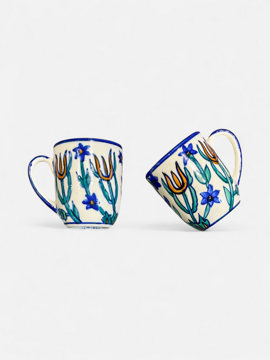 PURPLE PEONY MUG (PER PC)