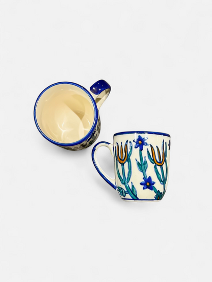 PURPLE PEONY MUG (PER PC)