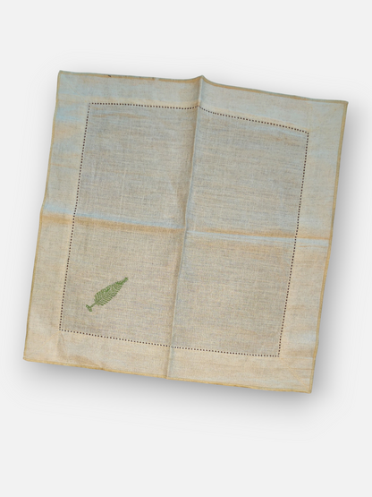 MONTCLAIR DINNER NAPKIN NATURAL WHITE (SET OF 4)