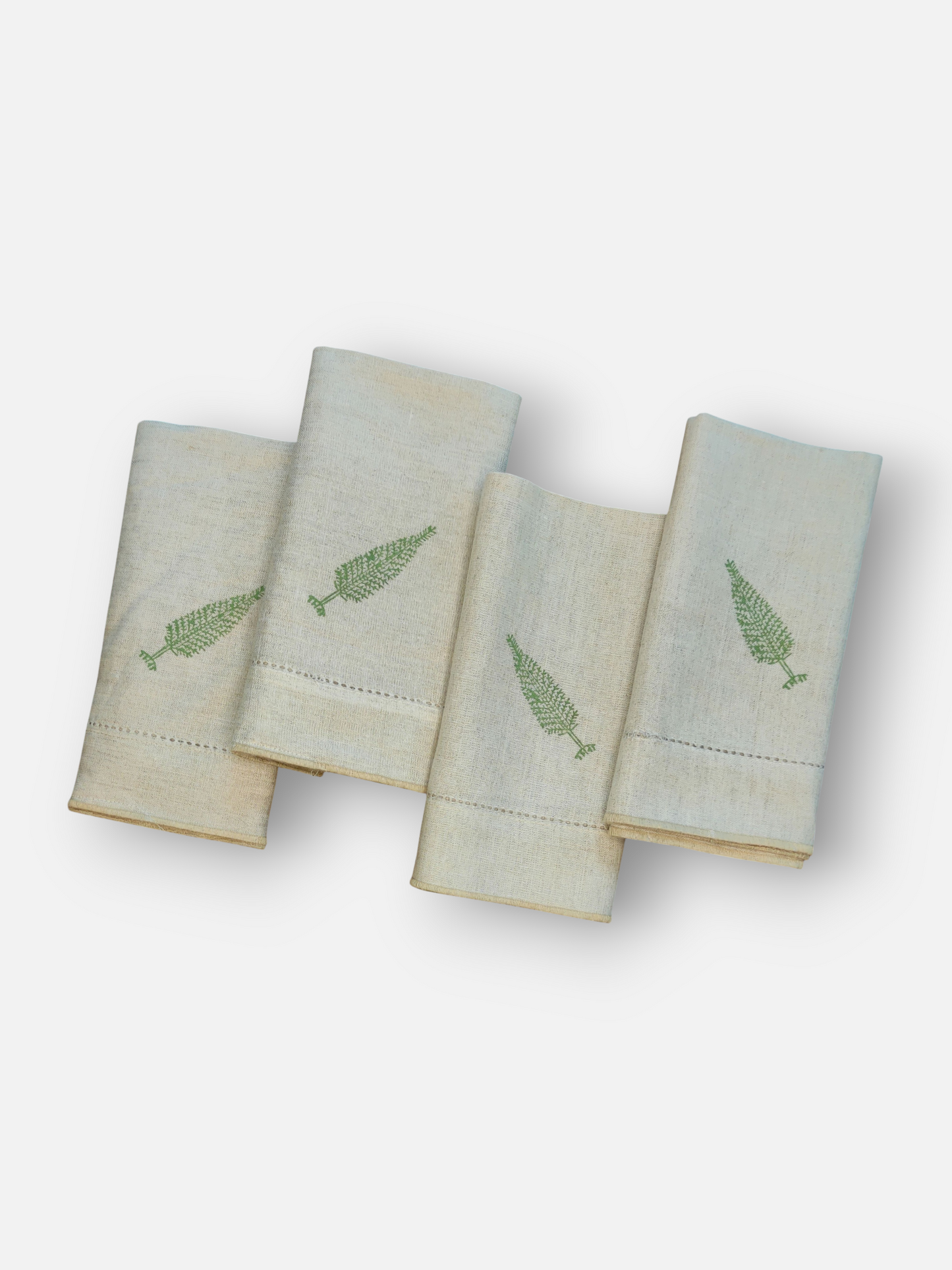 MONTCLAIR DINNER NAPKIN NATURAL WHITE (SET OF 4)