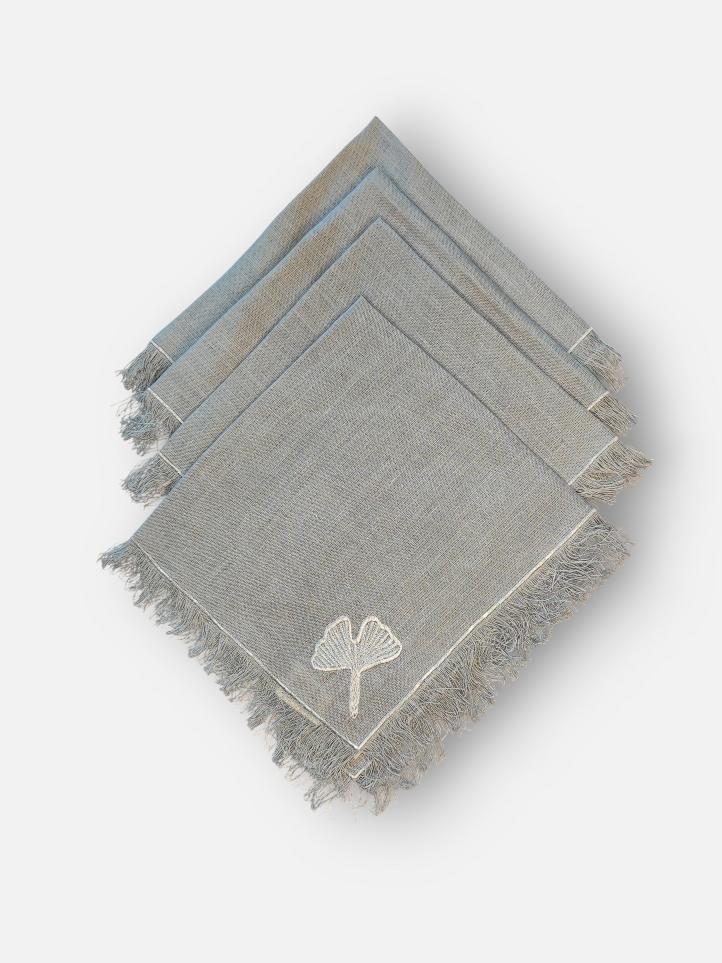 SEREIN DINNER NAPKIN SOFT GREY (SET OF 4)