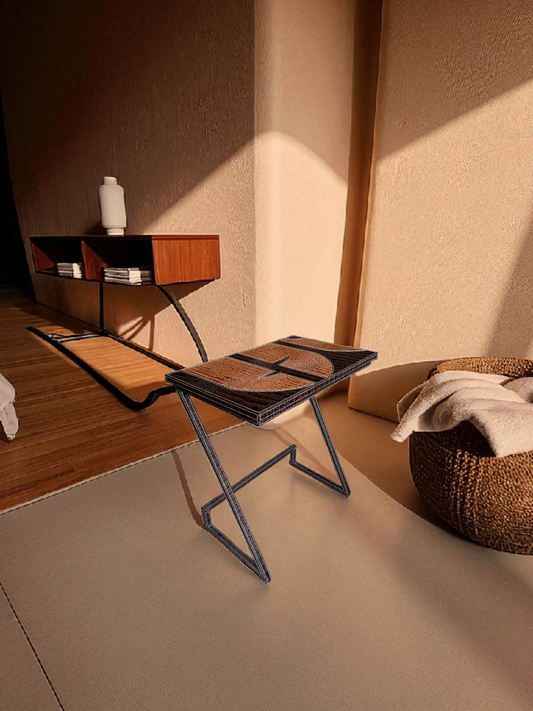 SUNSET LEATHER TABLE LARGE