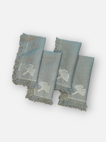 SEREIN DINNER NAPKIN SOFT GREY (SET OF 4)