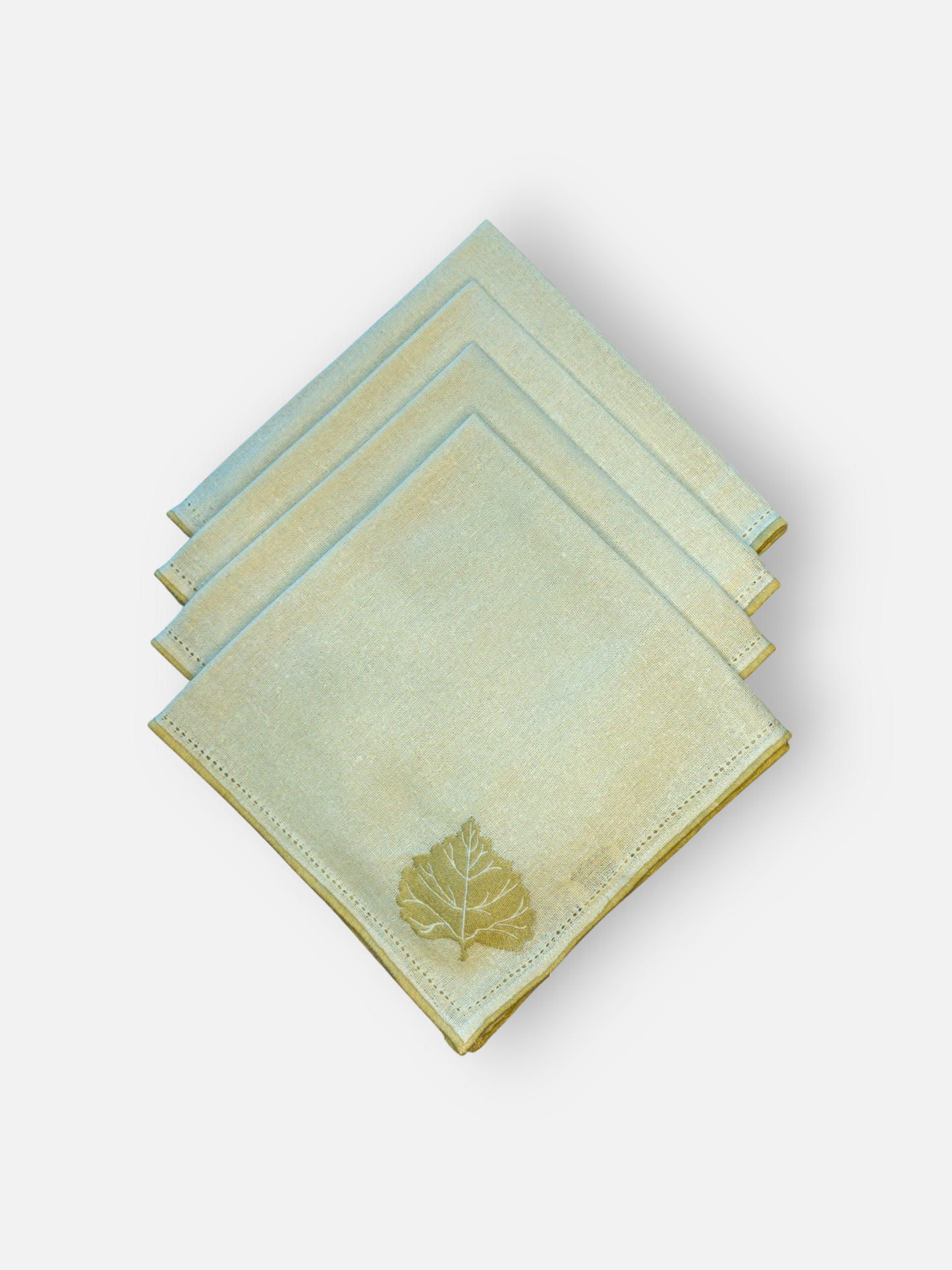 LUMORA DINNER NAPKIN NATURAL WHITE (SET OF 4)