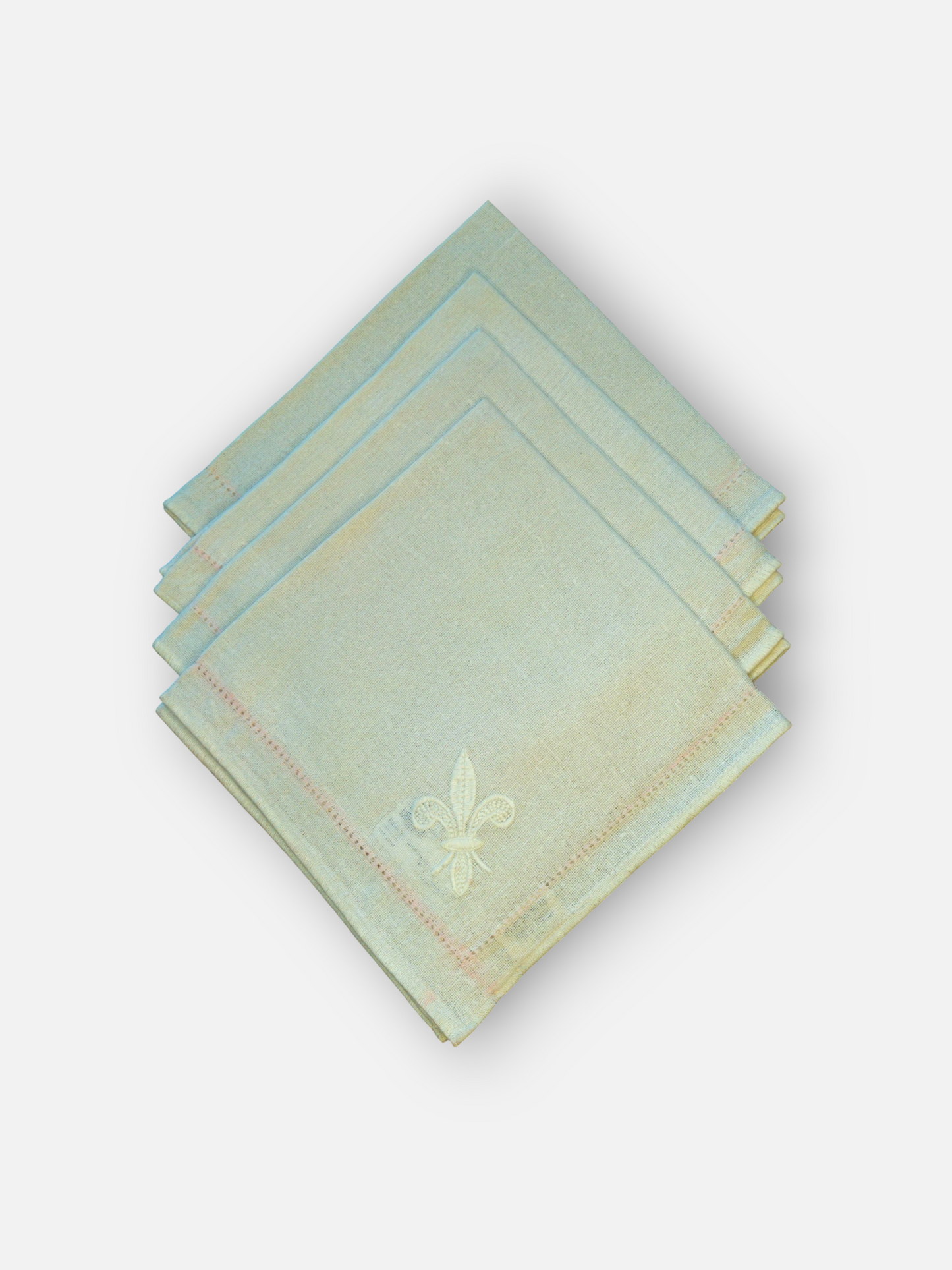 BELLEGARDE DINNER NAPKIN NATURAL WHITE (SET OF 4)