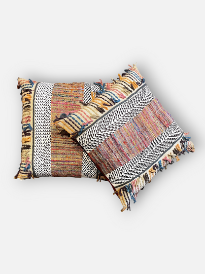 RAGA CUSHION MULTI 20 x 20 IN
