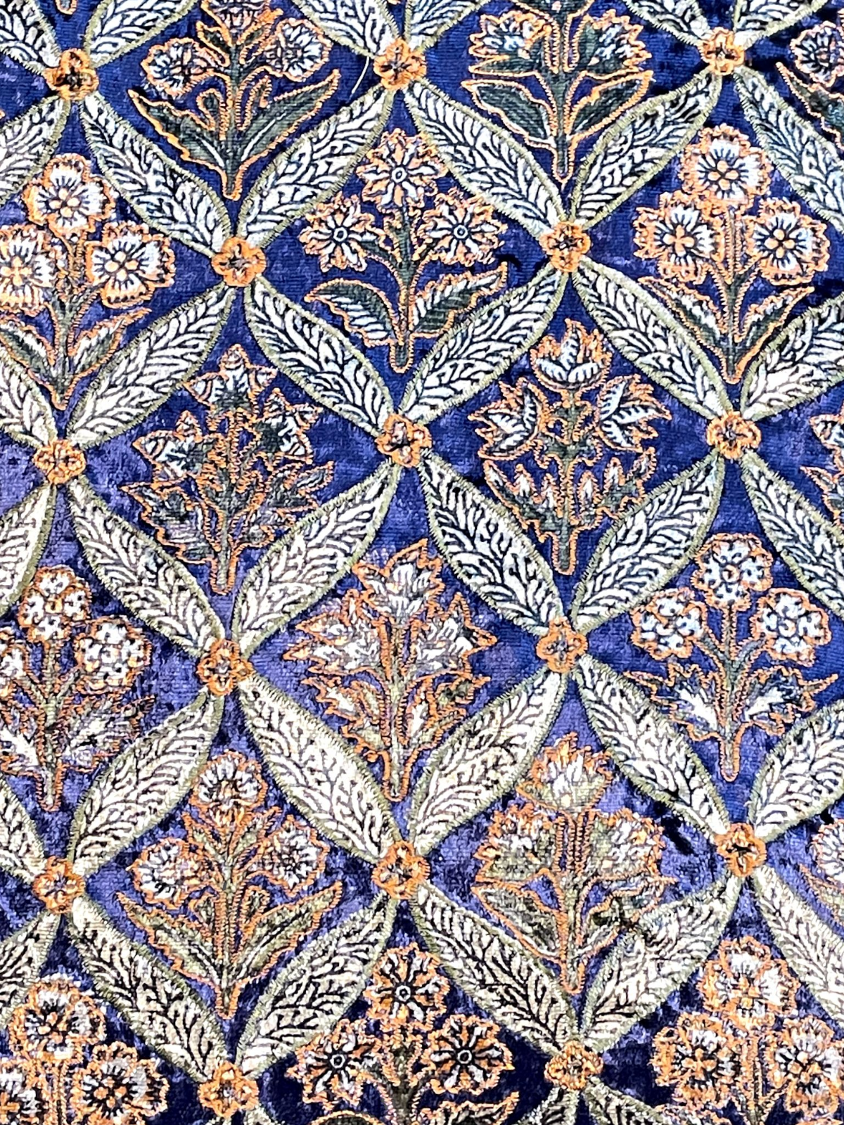 RUHANI CUSHION MULTI BLUE 20 x 20 IN