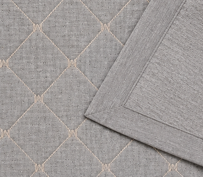 SERENE SHELL BEDSPREAD 95X106 INCH