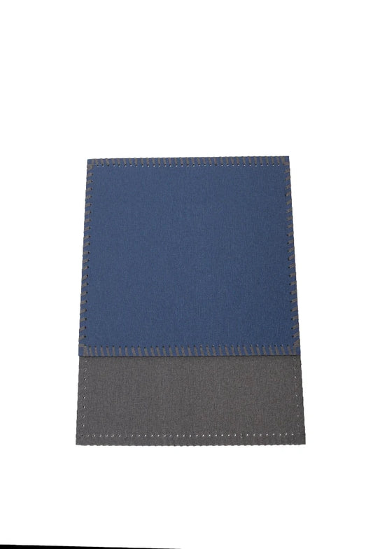 Blue Leather Mat