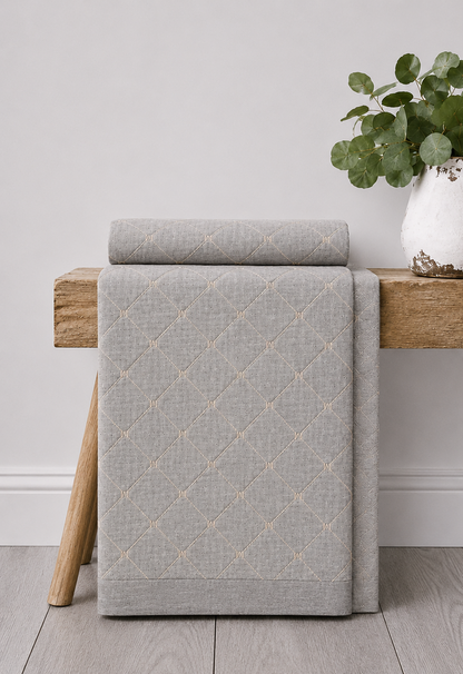SERENE SHELL BEDSPREAD 95X106 INCH