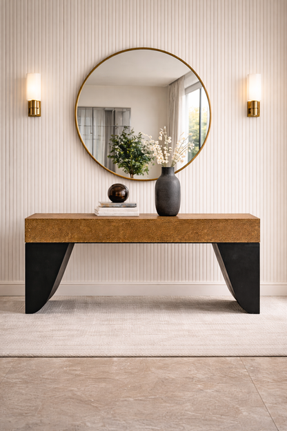 RUSTIC LUXE CONSOLE