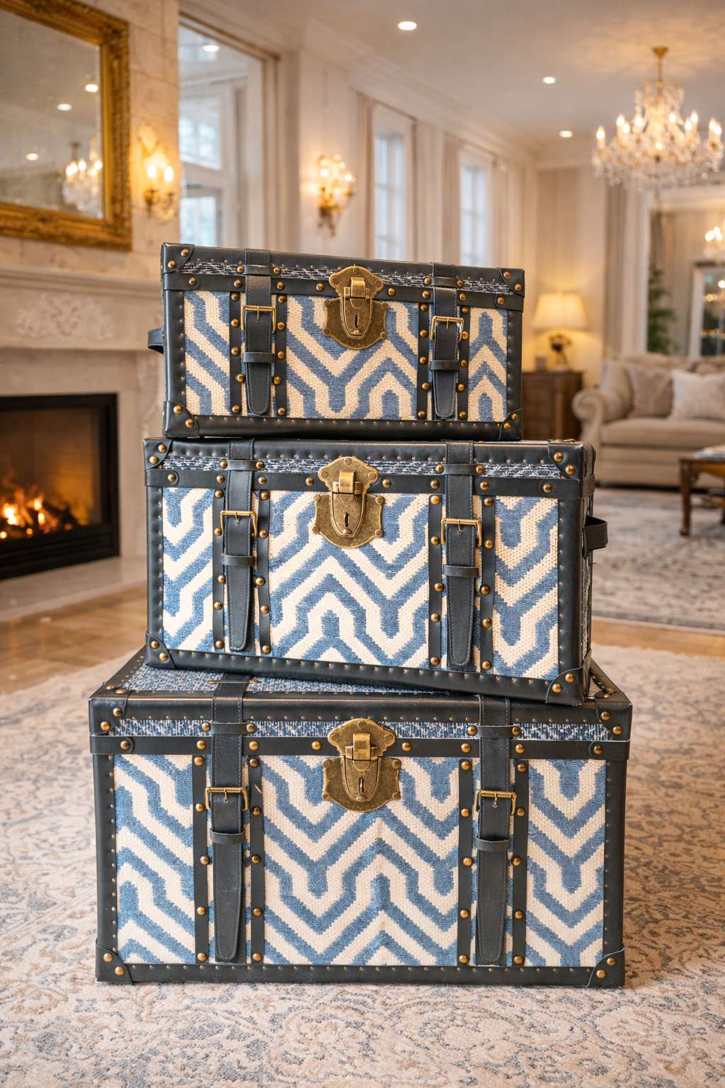Blue Rush Trunk Small