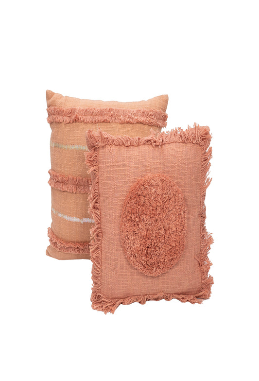 Boho Cushion ( Coral )