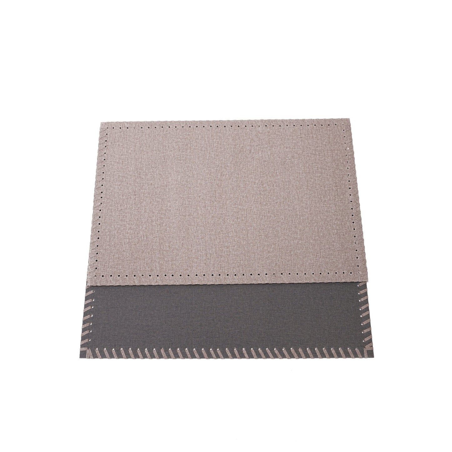 Grey Leather Mat