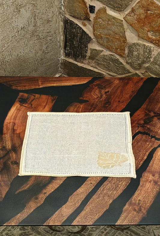 Palm Cotton Cocktail Napkin