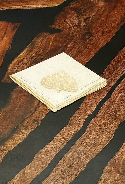 Palm Cotton Cocktail Napkin