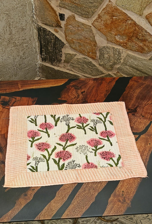 Pink Flower Napkin