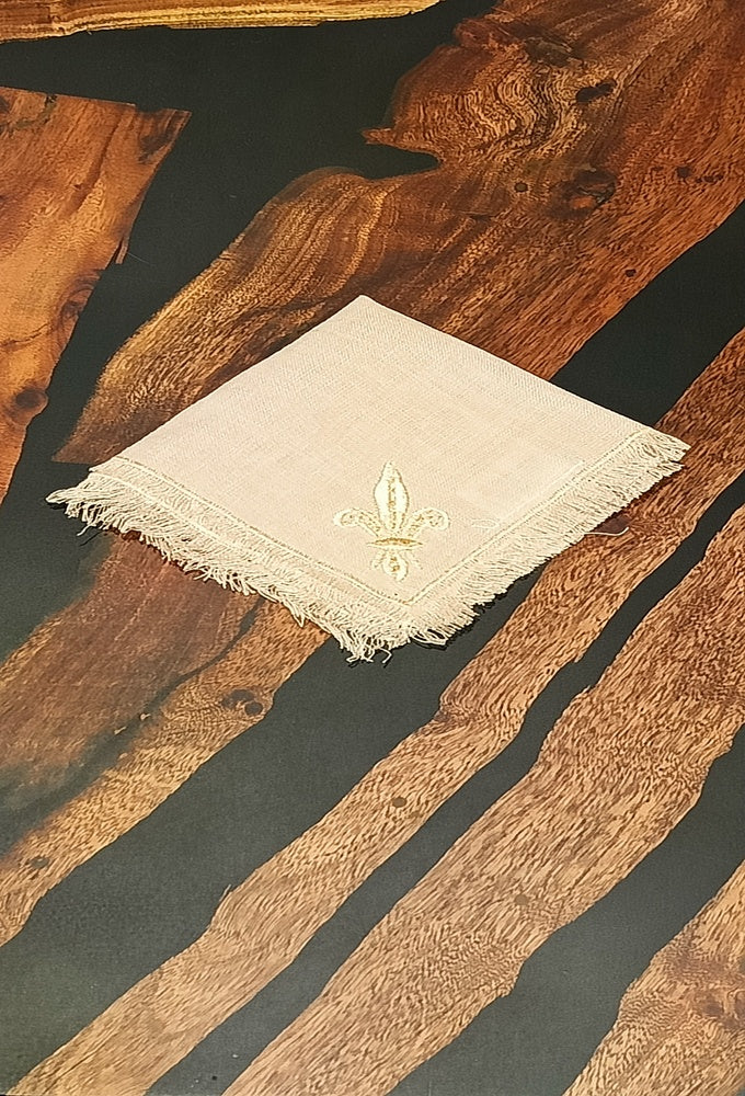 Peach Leaf Movite Cocktail Napkin