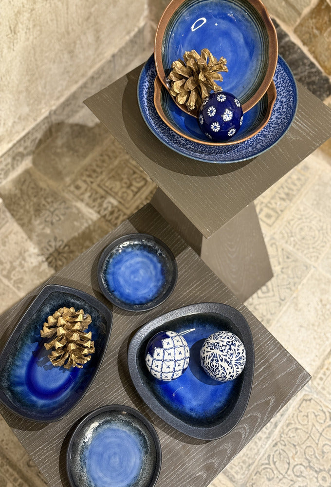 Blue Lava Bowl